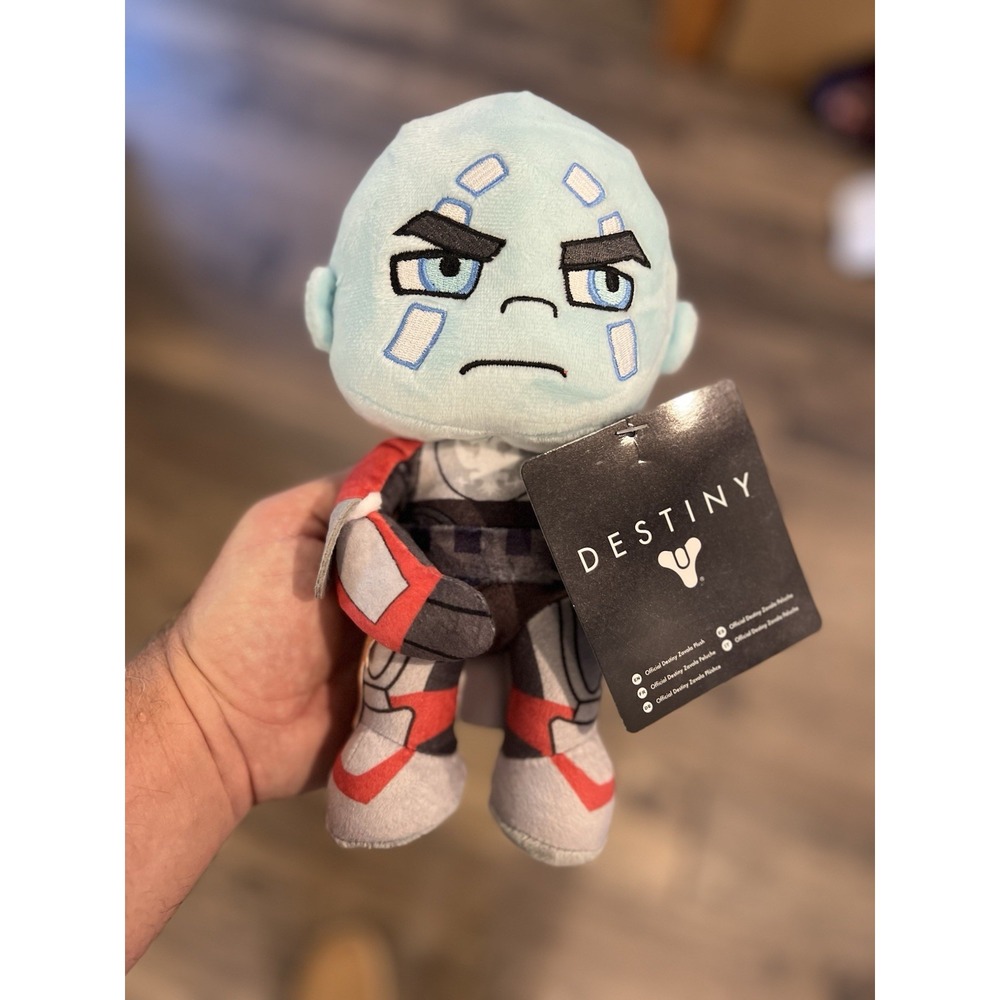 Official Destiny 2 Numskull Zavala Plush toy. Blue Titan Vangaurd. 2021. New.